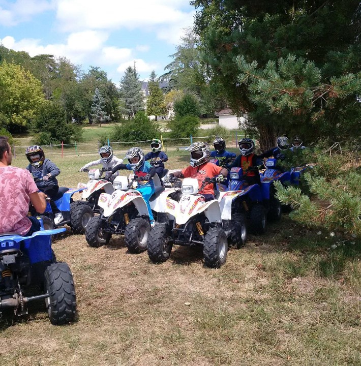 séance de quad en pleine nature