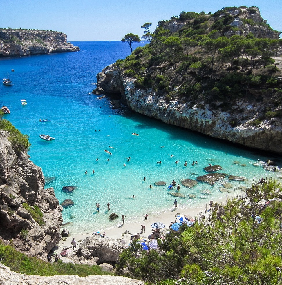 Une célèbre Cala à Majorque